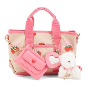 NEW Juicy Couture Strawberry Mini Tote Handbag
